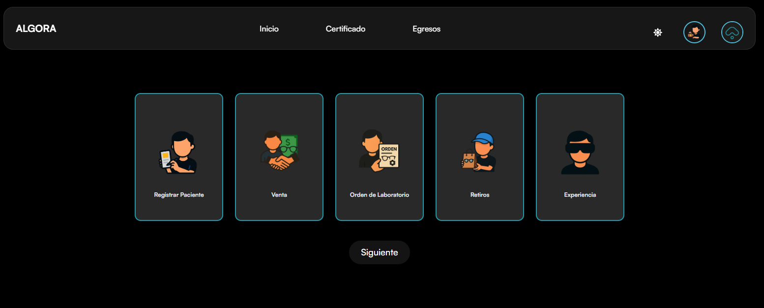 Aplicación Web Algora